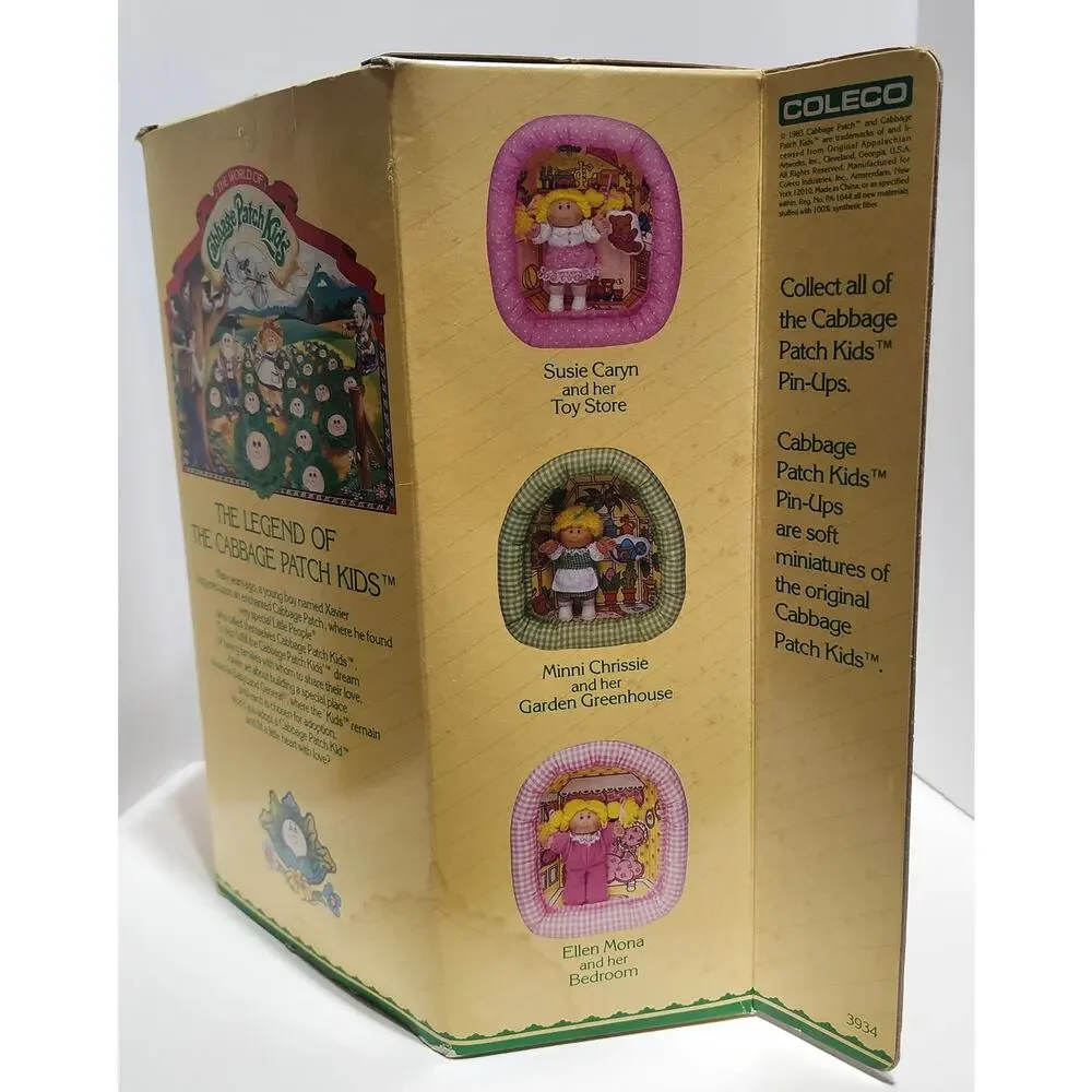 Cabbage Patch Kids Pin-Ups Candi Jilly Sweet Shop Sealed Vintage Coleco